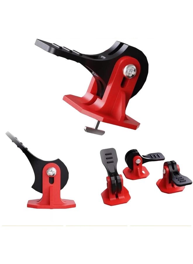 يُسلِّم نظام تسوية البلاط (٥٠ قطعة)، أدوات بلاط قابلة لإعادة الاستخدام لتركيب فواصل البلاط، نظام تسوية الأرضيات، أدوات تسوية الأرضيات، مادة تسوية ذاتية، أحمر - Image 1